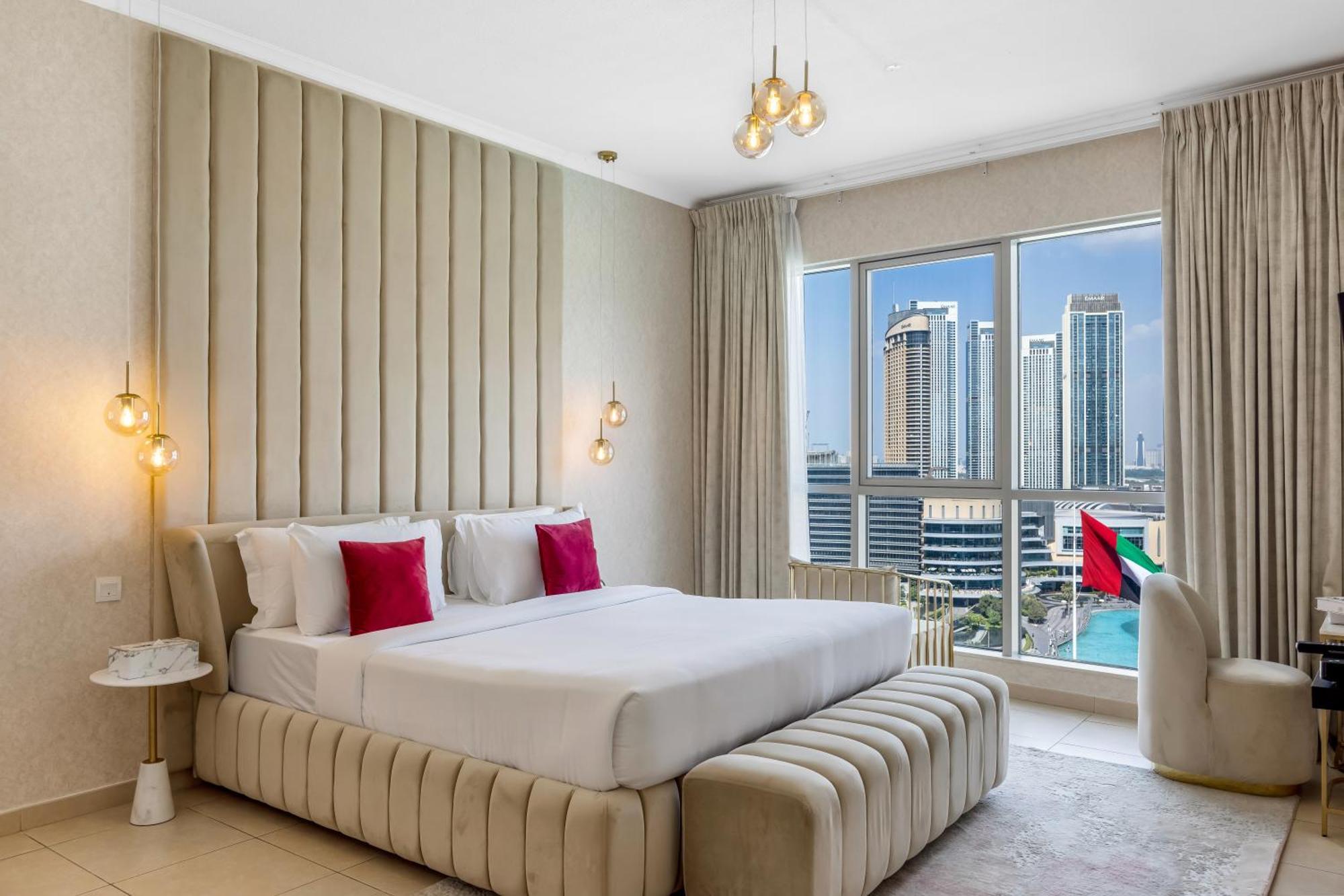 Durrani Homes - Lavish 3br Besides Burj Khalifa And Fountain View Apartment Dubai